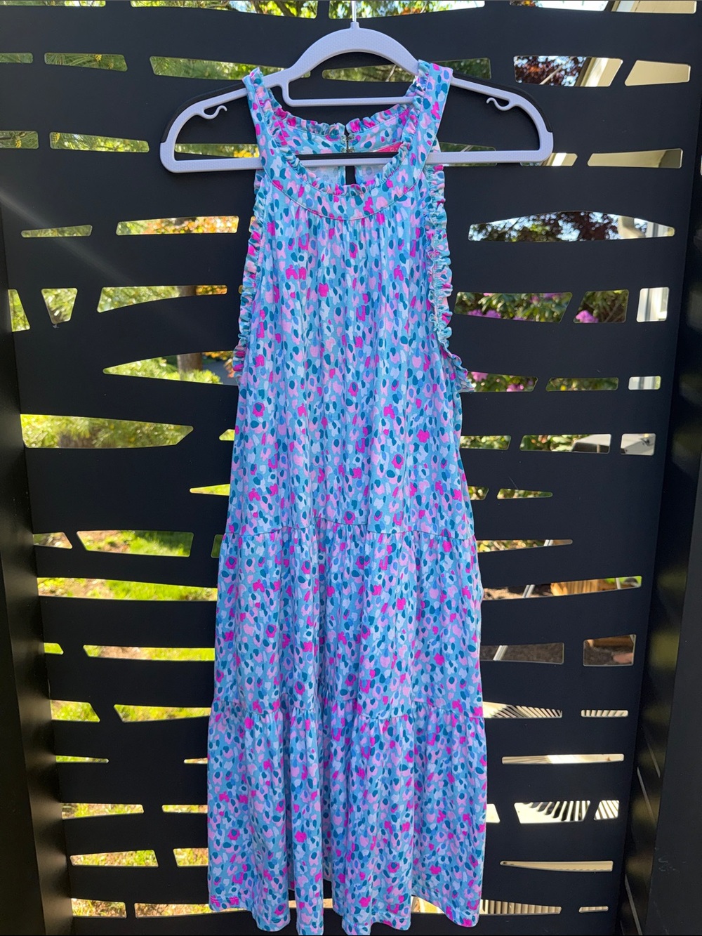 Lilly Pulitzer Blue, Pink & Green Mini Dress